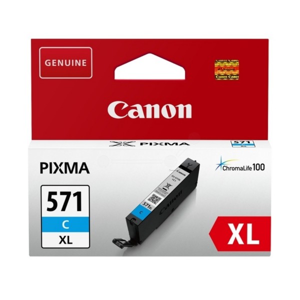 Tinta Canon CLI-571C XL / 0332C001 - cijan XL (original)