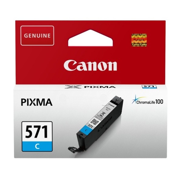 Tinta Canon CLI-571C / 0386C001 - cijan (original)