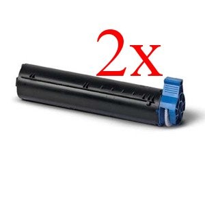 Komplet Oki 45807106 / B-412, B-432, B-512, MB-472, MB-492, MB-562 zamjenski toneri (2) - 2 × crna XL