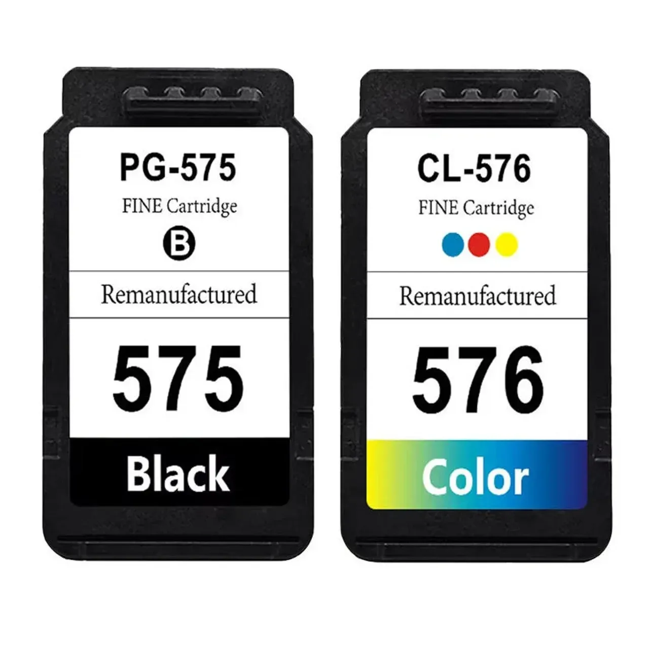 Komplet Canon PG-575XL + CL-576XL / Canon Pixma TR4750i, TR4751i, TS3550i, TS3551i zamjenske tinte (2) - crna XL, boja XL (Kartuše)