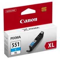 Tinta Canon CLI-551C XL / 6444B001 - cijan XL (original)