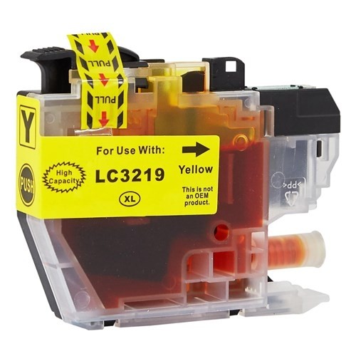 Zamjenska tinta za Brother LC3217Y / LC3219XLY / MFC - J 5330, 5335, 5730, 5830, 5930, 6530, 6535, 6730, 6930, 6935 - žuta XL