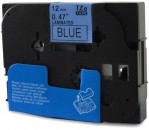 Zamjenska traka za Brother TZe-531 / TZ-531 / PT / P-Touch 12mm - crni ispis / plava traka