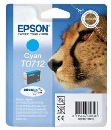 Tinta Epson T0712 / C13T07124011 - cijan (original)