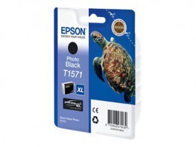 Tinta Epson T1571 / C13T15714010 - foto crna (original)