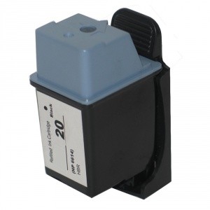 Zamjenska tinta za HP 20 / C6614DE - crna XL