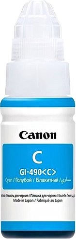 Tinta Canon GI-490 / 00664C001AA - cijan (original) 