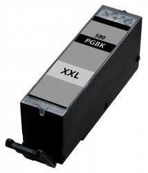 Zamjenska tinta za Canon PGI-580PGBK XXL / 1970C001 - pigment crna XXL