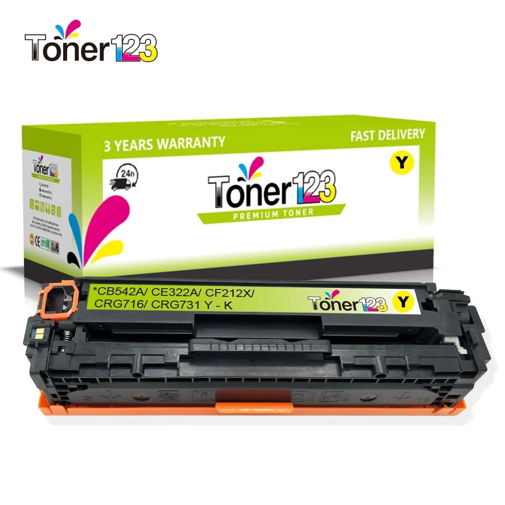 Zamjenski toner za HP 128A / CE322A / Laserjet CM1415, CP1521, CP1522, CP1523, CP1525, CP1526, CP1527, CP1528 - žuta