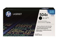 Toner HP 504X / CE250X - crna (original)