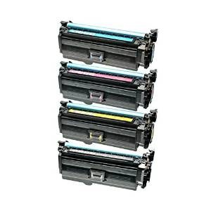 Komplet HP 647A + HP 646A (C,M,Y) / CE260A + CF031A + CF032A + CF033A / Laserjet CM-4540 zamjenski toneri (4) - crna, cijan, magenta, žuta
