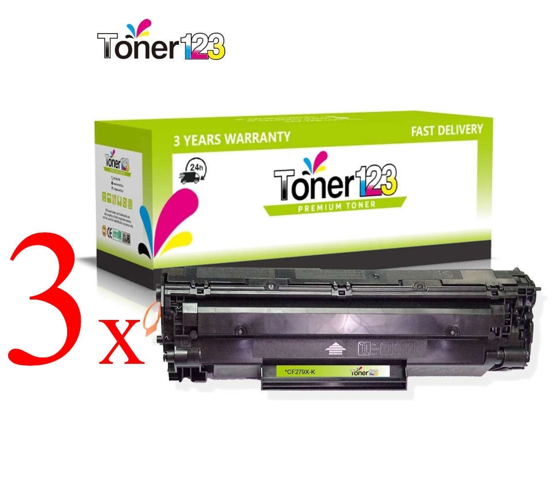 Komplet HP Komplet HP 79A / 79X / CF279A / CF279X / LaserJet Pro M12, M26, MFP M12,MFP M26 zamjenski toneri (3) - 3 x crna XL