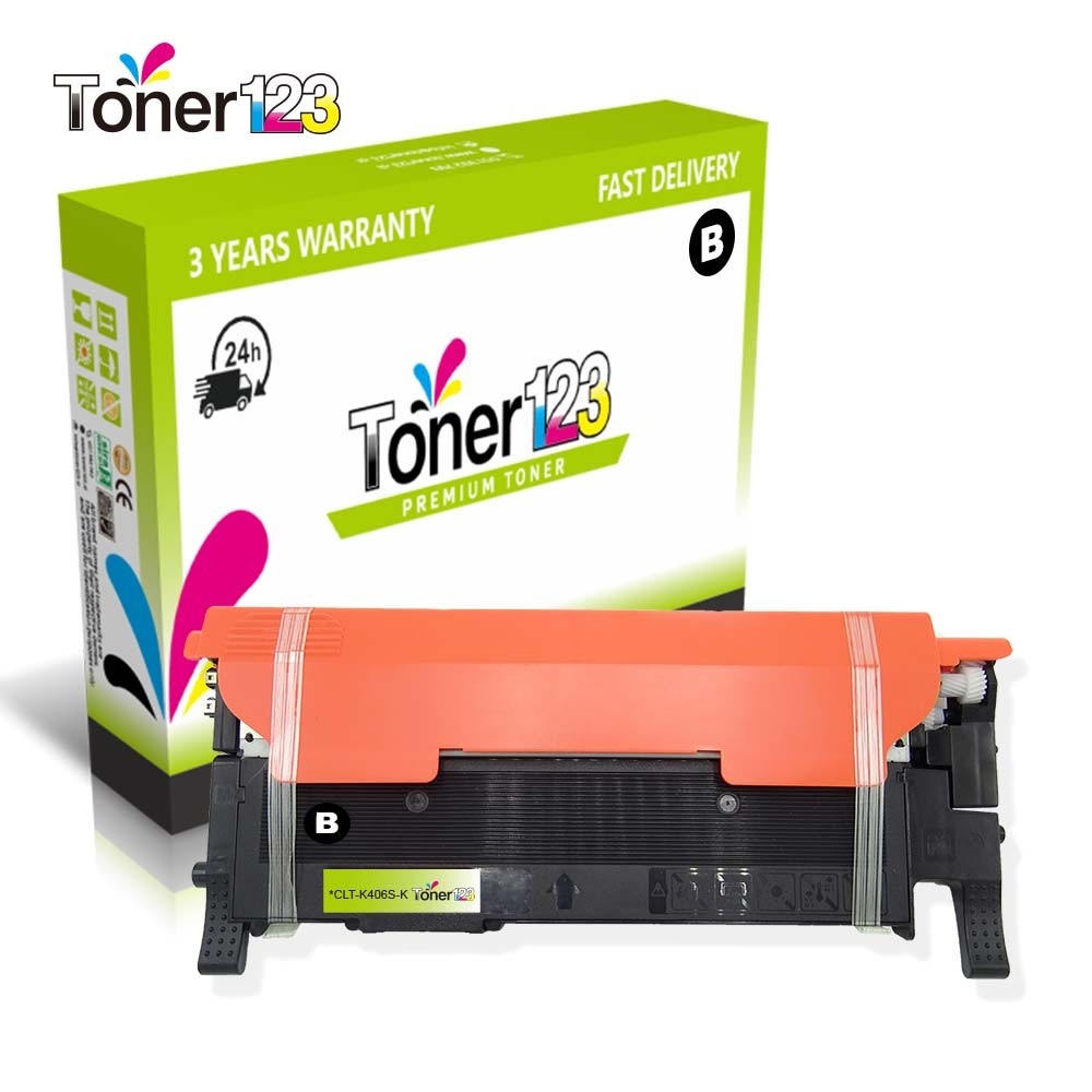 Zamjenski toner za Samsung CLT-K406S / K406 / CLP-360, CLP-365, CLX-3300, CLX-3305 / SL C-410 / Xpress C-410, C-460 - crna