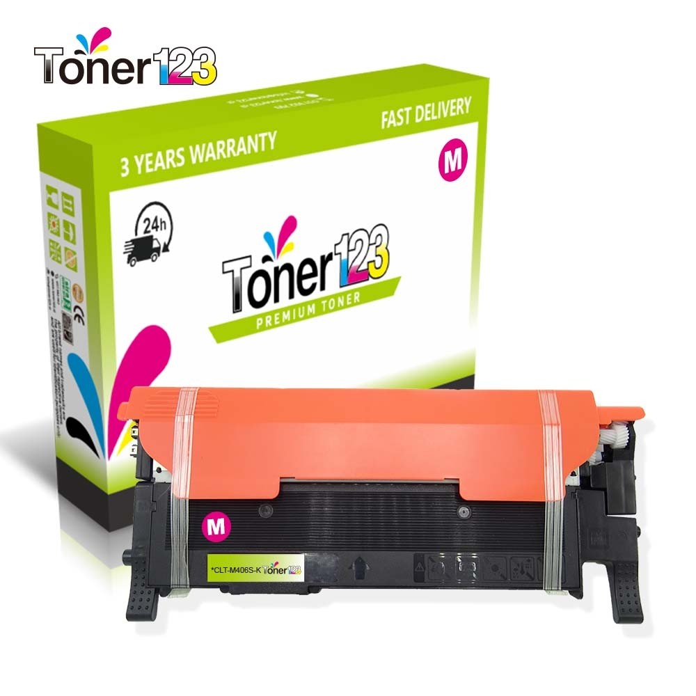 Zamjenski toner za Samsung CLT-M406S / M406 / CLP-360, CLP-365, CLX-3300, CLX-3305 / SL C-410 / Xpress C-410, C-460 - magenta 