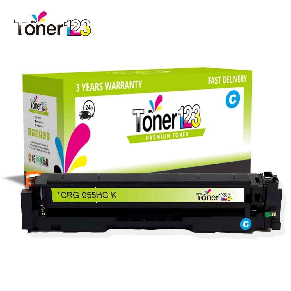 Zamjenski toner za Canon CRG-055H C / 3019C002 / i-sensys LBP 663cdw, 664cx / MF 742Cdw, 744Cdw, 746Cx - cijan XL
