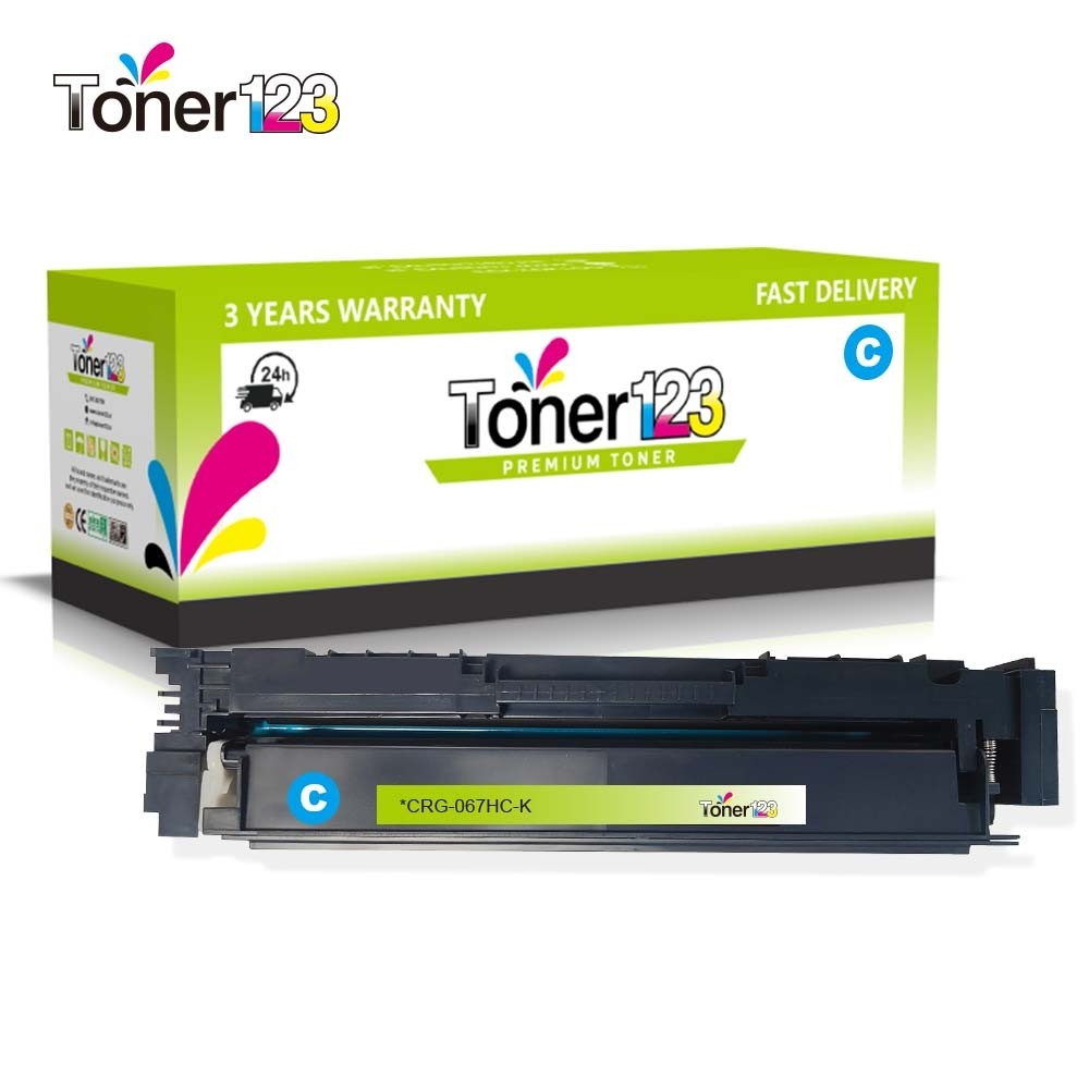 Zamjenski toner za Canon CRG-067H C / 5105C002AA / i-sensys LBP 631Cw, 633Cdw / MF 651Cw, 655Cdw, 655Cx, 657Cdw - cijan XL