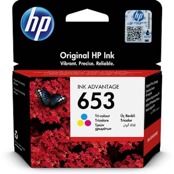 Tinta HP 653 / 3YM74AE / HP DeskJet Plus Ink Advantage 6000, 6075, 6400, 6475 - boja (original)