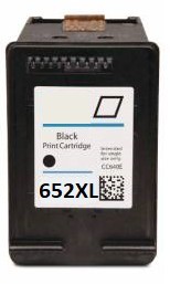 Zamjenska tinta za HP 652 / 652 XL  / F6V25AE / DeskJet Ink Advantage 1115, 2135, 3635, 3636, 3775, 3785, 3787, 3788, 3789, 3790, 3835, 4535, 4675, 5075, 5275 - crna XL  - VIŠE Tinte