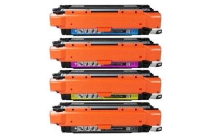 Komplet HP 504X + HP 504A (C,M,Y) / CE250X + CE251A + CE252A + CE253A / Laserjet 3525, 3530 zamjenski toneri (4) - crna, cijan, magenta, žuta