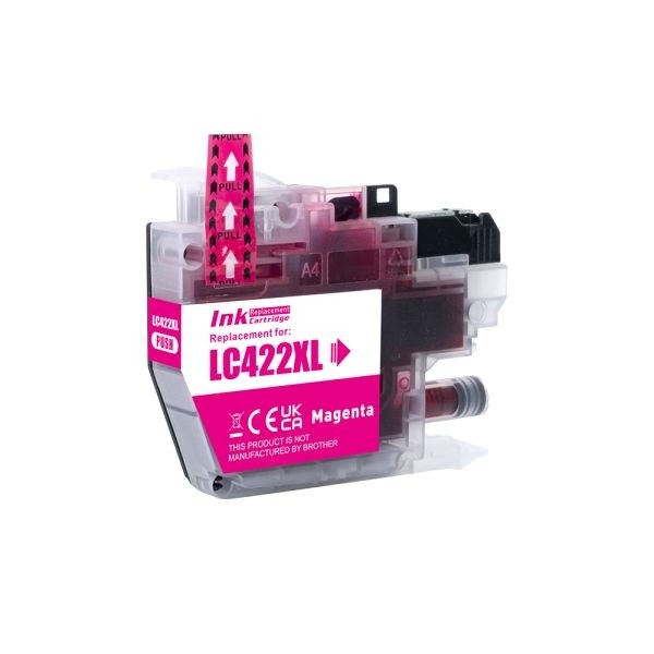 Zamjenska tinta za Brother LC422XLM / MFC-J5340DW, MFC-J5345DW, MFC-J5740DW, MFC-J6540DW, MFC-J6940DW - magenta XL