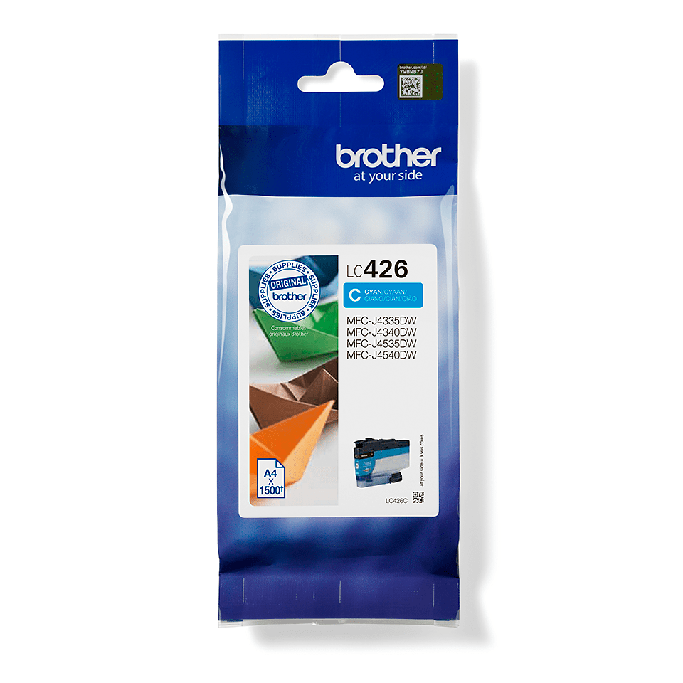 Tinta Brother LC426C / MFC-J4335, MFC-J4340, MFC-J4540 - cijan (original)