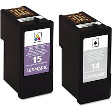 Komplet Lexmark 14 + 15 / 80D2979 zamjenske tinte (2) - crna, boja