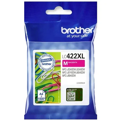 Tinta Brother LC422XLM / MFC-J5340DW, MFC-J5345DW, MFC-J5740DW, MFC-J6540DW, MFC-J6940DW - magenta XL (original)