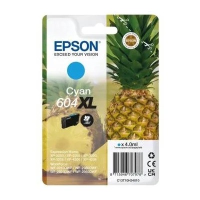 Tinta Epson 604XL / C13T10H24010 - cijan XL (original)