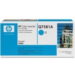 Toner HP 503A / Q7581A - cijan (original)