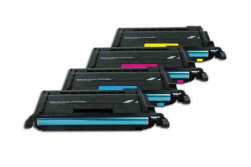 Komplet Samsung CLP-K600A + CLP-C600A + CLP-M600A + CLP-Y600A / CLP-600, CLP-650 zamjenski toneri (4) - crna, cijan, magenta žuta