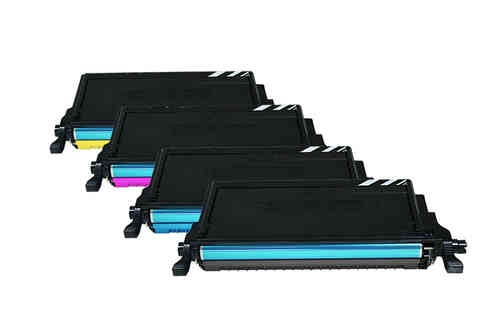 Komplet Samsung CLT-K5082L + CLT-C5082L + CLT-M5082L + CLT-Y5082L / CLP-620, CLP-670, CLX-6220, CLX-6250 zamjenski toneri (4) - crna, cijan, magenta, žuta