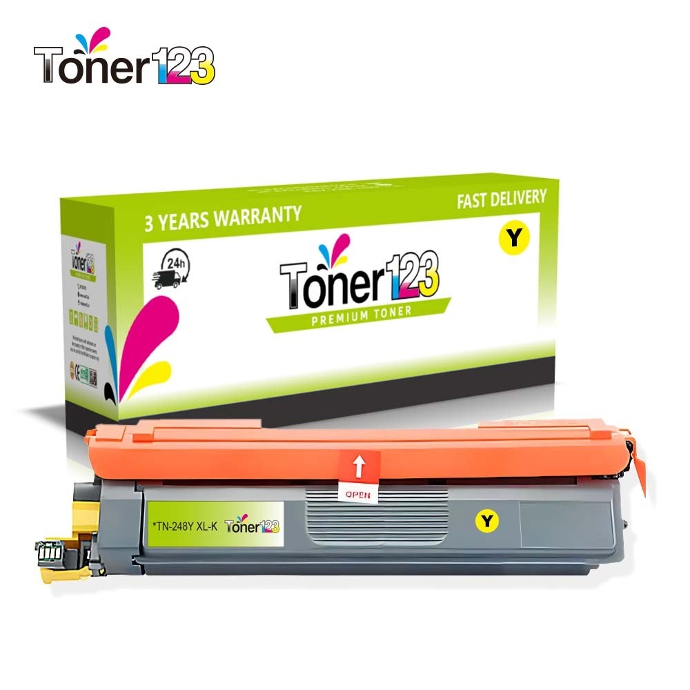 Zamjenski toner za Brother TN-248Y XL / HL- L3215, L3220, L3240, L8230, L8240 / DCP- L3515, L3520, L3555, L3560 / MFC- L3740, L3760, L8340, L8390 - žuta XL (Kartuše)