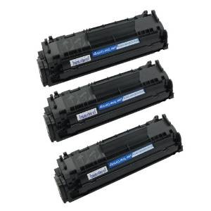Komplet Canon 703 / 7616A005 / CRG-703 / LBP 2900 / LBP 3000 zamjenski toneri (3) - 3 × crna
