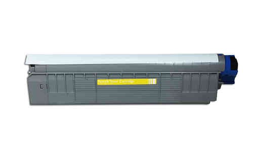 Zamjenski toner za Oki 43487709 / C-8600, C-8800 - žuta