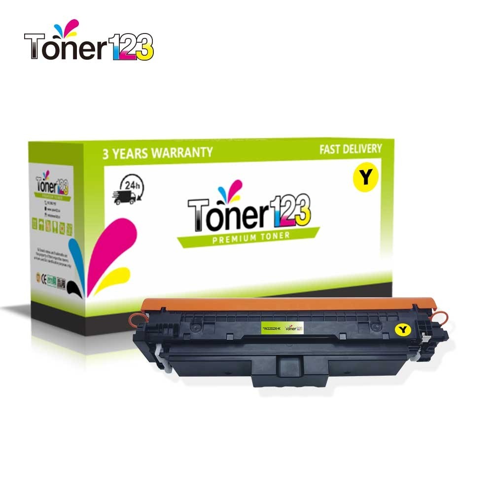 Zamjenski toner za HP 220X / W2202X / Color LaserJet Pro M4202dw, 4202dn, MFP 4302dw, MFP 4302fdn, MFP 4302fdw - žuta XL