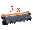 Komplet Brother TN-2420 / DCP - L2510, L2530, L2537, L2550 / HL - L2310, L2350, L2357, L2370, L2375 / MFC - L2710, L2730, L2735, L2750 zamjenski toneri (3) - 3 × crna XL