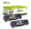 Komplet HP 35A / CB435A / LaserJet P1005, P1006, P1007, P1008 zamjenski toneri (2) - 2 × crna