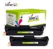 Komplet HP 44A / CF244A / LaserJet Pro M15, LaserJet Pro MFP M28 zamjenski toneri (2) - 2 × crna