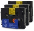 Komplet Brother TZe-621 / TZ-621 / PT / P-Touch 9mm zamjenske trake (3) - crni ispis / žuta traka