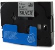 Zamjenska traka za Brother TZe-931 / TZ-931 / PT / P-Touch 12mm - crni ispis / srebrn trak