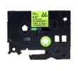 Zamjenska traka za Brother TZe-C31 / TZ-C31 / PT / P-Touch 12mm - crni ispis / fluorescentno žuta traka