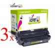 Komplet HP 15A / C7115A / 15X / C7115X / LaserJet 1000, 1005, 1200, 1220, 3300, 3310, 3320, 3330, 3380 zamjenski toneri (3) - 3 × crna XL
