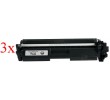 Komplet HP 94A / CF294A / LaserJet Pro M118, MFP M140, M148 zamjenski toneri (3) - 3 x crna