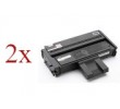 Komplet Ricoh SP201HE / 407254 / SP 200, SP 201, SP 203, SP 204, SP 210, SP 211, SP 212, SP 213, SP 220 zamjenski toneri (2) - 2 × crna