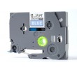 Zamjenska traka za Brother TZe-535 / TZ-535 / PT / P-Touch 12mm - bijeli tekst / plava traka