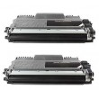 Komplet Brother TN-2010 / HL-2130, HL-2132, HL-2135 / DCP-7055, DCP-7057 zamjenski toneri (2)  - 2 × crna XXXL (2×5.200 stranica)