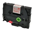 Zamjenska traka za Brother TZe-212 / TZ-212 / PT / P-Touch 6mm - crveni ispis / bijela traka