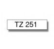 Brother TZe-251 / TZ-251 traka 24mm - crni ispis / bijela traka (original)