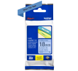 Brother TZe-541 / TZ-541 traka 18mm - crni ispis / plava traka (original)