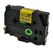 Zamjenska traka za Brother TZe-S641 / TZ-S641 / PT / P-Touch 18mm, jako ljepilo (strong adhesive) - crni ispis / žuta traka